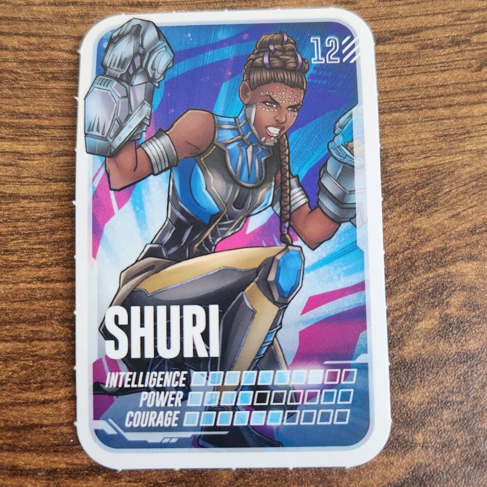 Loblaws Marvel Card - 12 Shuri - MAKE A BUNDLE!!